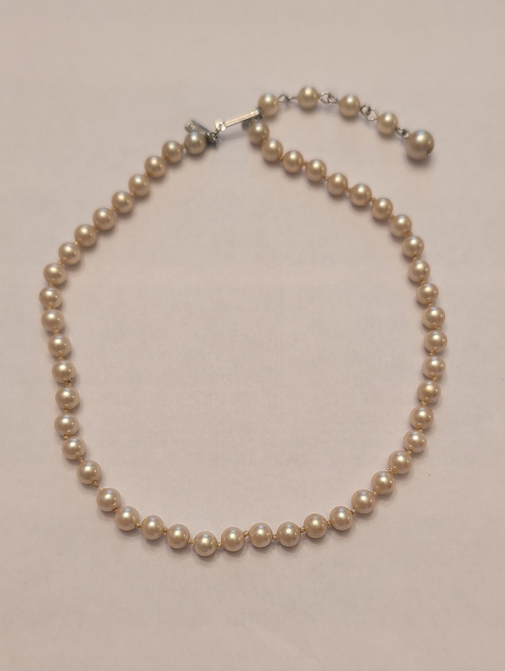 Vintage Marvella Faux Pearl Necklace